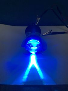 LAMPU UTAMA MT STAR SOCKET H4 MINI PROJECTOR M101 12V-60V DUAL LENS CUT OFF PNP BLUE LENS