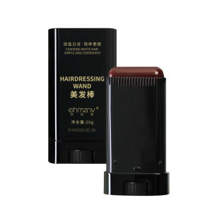Temporary Hair Color Pen Black Hair Dye Stick Instant Grey Hair Cover Up Portable Hair Dye Comb Easy Touch Up Root Concealer