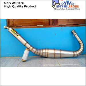 Knalpot King Kobra Motor 2 tak Rx King Rxs Rs100 stainless suara ngencring