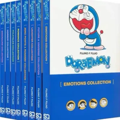 (in stock)Doraemon English Comics 8 Books set โดราเอมอนหนังสือการ์ตูนตลก