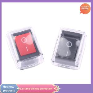 Graceful 5Pcs Push Button Mini Switch 2Pin On Off Rocker Switch with waterproof cover