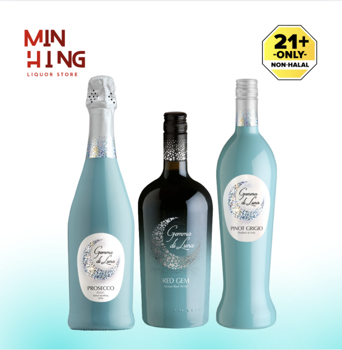 Gemma Di Luna Prosecco Pinot Grigio Red Gem 750ml Italy