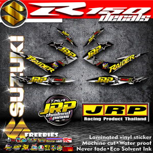 SUZUKI RAIDER 150 JRPxDaeng DECALS / STICKER FOR MOTORCYCLE PARTS AND ACCESSORIES