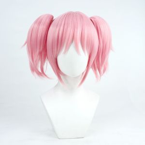 Kaname Madoka Cosplay Costume Anime Puella Magi Madoka Magica Cosplay Dress for Women Anime Cosplay Outfits wig