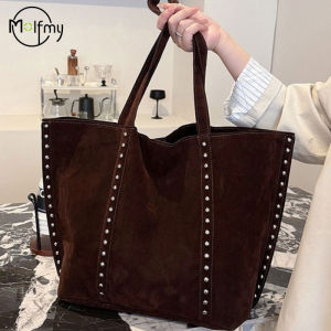 Fashion Solid Sewing Shoulder Bag 2025 High Quality Retro Sweet Handbag Brand Sequined Suede Fleece Large Capacity Bag for Women2026