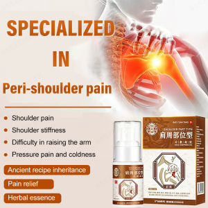 Frozen Shoulder Spray Pain Relief Spray 肩周喷剂止痛保健液Periapical spray pain relief health solution Neck and Shoulder Soreness Care Solution Spray