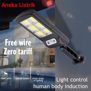 LAMPU TENAGA SURYA OUTDOOR IP69 180 WATT - LAMPU JALAN PAGAR DAN TAMAN