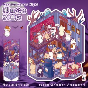 [26 MẪU] Sticker 3D MiniScape 3D Bộ Dán Cảnh Quan Trang Trí Mô Phỏng Thực Tế