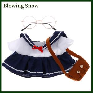 Blowing 1PC Doll Clothes Dress Glasses Bags for 30cm Duck Plush Dolls Accessories