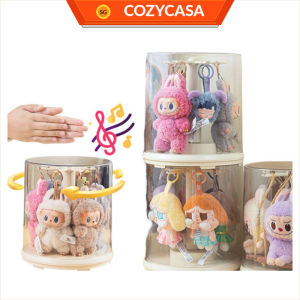 【COZYCASA】360° Rotable Figurine Display Manual or Rechargable Model