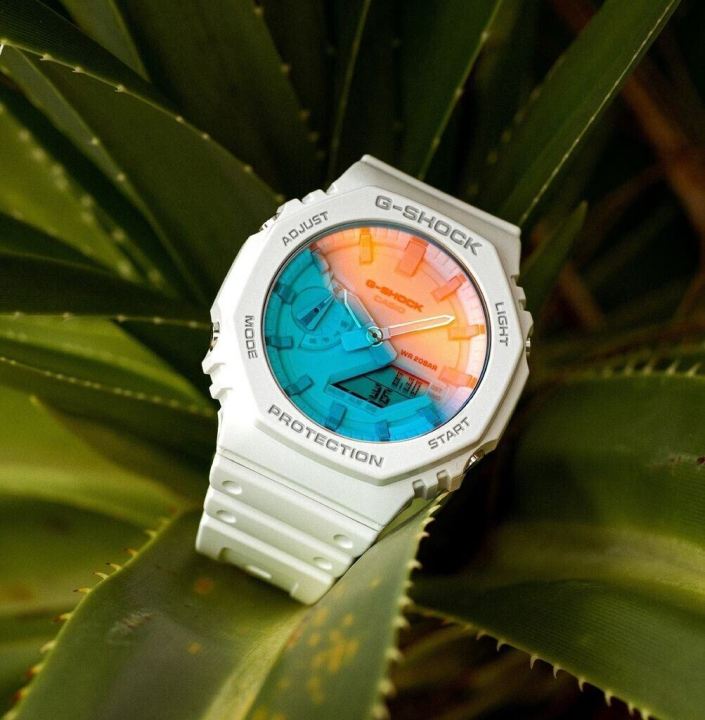 [Local SG Seller] Casio G-Shock GA-2100TL-7A Octagonal Radiant Color ...