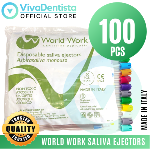 World Work Advance Flexi Dental Saliva Ejector Tips (100s)