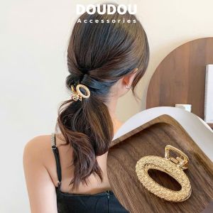 Kẹp tóc mái Doudou Cặp tóc mái Kẹp càng cua kim loại size nhỏ Kẹp mái mini phong cách Hàn Quốc ZJ134