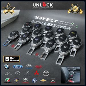 UNLOCK🔓 Car Safety Seat Belt Seatbelt Clip Buckle Adjustable Extension Extender - Perodua Proton Toyota Honda Mercedes Nissan BMW Mazda Kia Volkswagen Lexus Ford Automobile Automotive Car Accessories Aksesori Kereta 汽车用品车内装饰