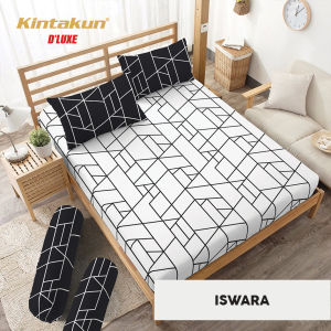 Sprei Kintakun Deluxe King 180x200 Bantal 4 Tinggi 20 cm No 1 - Motif Terbaru Dewasa Kembang Bunga Minimalis Gauri Amarta Karakter Abstrak Anak