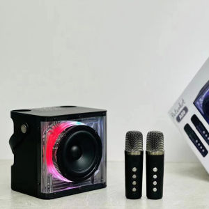 Karaoke Speaker karaoke set system home A99 transparent Mech wireless colorful luminous portable outdoor microphone integrated 卡拉OK