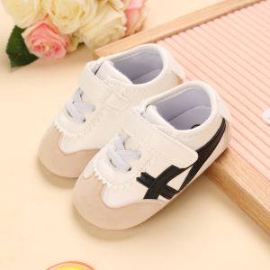 Newborn baby shoes men and women baby non-slip soft sole shoes casual fashion boyandgirl sneakers 1 year old baptism