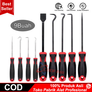 9Pcs Mobil Auto Kendaraan Oil Seal Obeng Set O-Ring Seal Gasket Penarik Remover Pick Kait Alat aksesoris Mobil