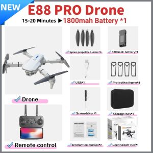 Drone AIR-T3/i1 Mini HD Dual Camera Colorful Led Light Intelligent Obstacle Avoidances Aerial Photography