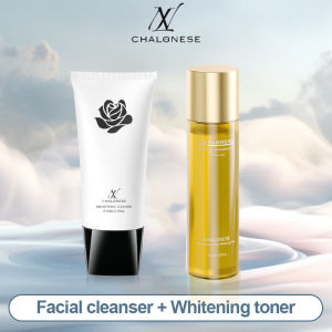 (3pcs+2pcs)CHALONESE Paket Skincare BPOM Whitening Toner + Facial cleanser Cream Whitening Moisturizer Sunscreen Facial Wash SkinCare Wajah