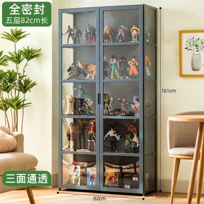 Display Cabinet Lego Acrylic Transparent Display Shelf Home Glass Display Cabinet