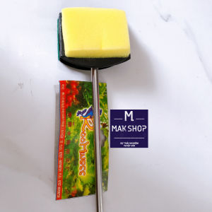 Cây Dụng Cụ Cọ Rửa Chà Hồ Cá 52cm 2 Mặt Mịn Và Thô Cho Hồ Cá Cảnh Hồ Thủy Sinh Và Các Hồ Cá Khác