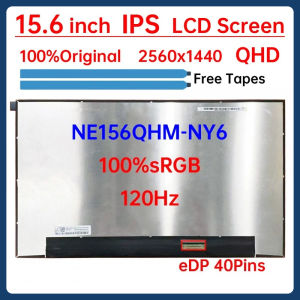 15.6 Inch 120Hz Laptop LCD Screen NE156QHM NY6 NE156QHM-NY6 Display Matrix Panel Replacement 2560x1440 eDP 40 Pins Non-Touch