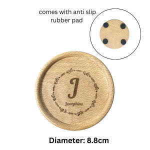 [SG]IMP House Customised Wood Cup Coasters Teachers Day Gift Farewell Gift Christmas Gift