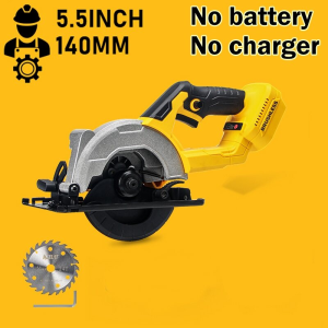KEELAT Cordless Circular Saw Wood Cutter Brushless motor Mesin Gergaji Kayu Elektrik Cutter Saw Power Tool