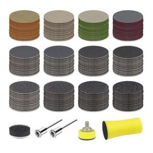 25mm Round Sanding Pads Sandpaper Discs Suitable for Efficient Polishing and Surfaces Refinement on Metal and More