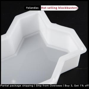 [Yolandas] DIY Path Maker Concrete Molds Garden Pavement Mold Road Path Paving Brick Mould