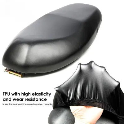 Elastic Universal Motorcycle Seat Cover Waterproof Moto Cushion Seat Protector Waterproof Scratch-proof Anti-Slip Seat Protector