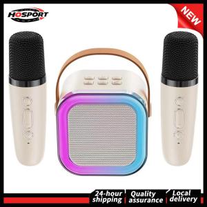 【Free Shipping】 Wireless Bluetooth Karaoke Microphone with Echo Effect for Kids and Adults Home Karaoke