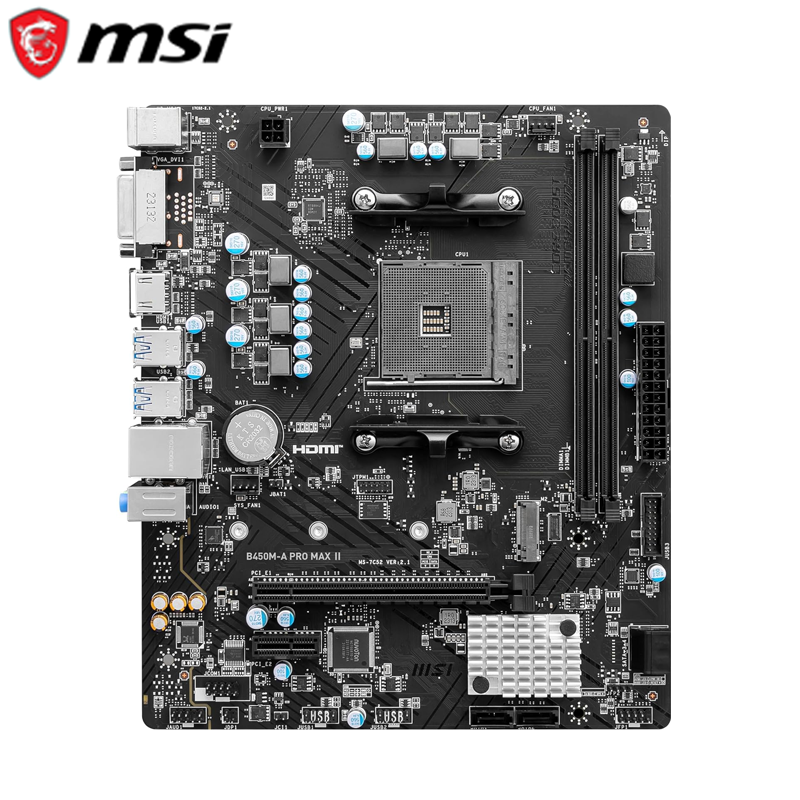 MSI B450M MATX Motherboard DDR4 Socket AM4 Motherboard For AMD Ryzen CPU