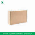 MNG04 - 23x16x10 cm - Combo 20 thùng hộp carton nắp gài hông - Hộp gói hàng, hộp quà | Magix Packaging. 