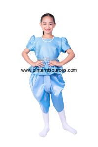 READY STOCK Kids Children Thailand National Costume Siamese Traditional Wear Songkran Festival Costume ASEAN Costume