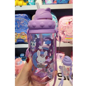 Smiggle Glid Character Suction Bottle 430ml Bottle