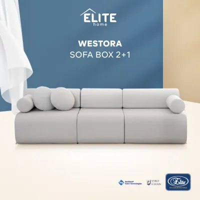 Elite Sofabox Westora | Sofa Box 2+1 Seater Minimalis