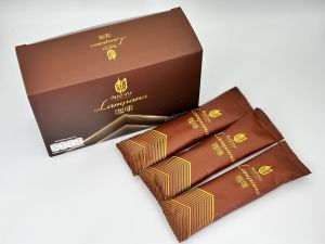 กาแฟชงสำเร็จรูป แบรนด์ ลัมปาณะ (Lampana Coffee) ขนาด 1 กล่อง บรรจุ 10 ซอง