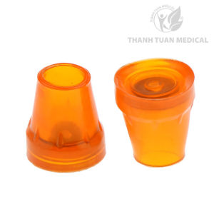 Set 2 đế cao su chống trượt cho nạng chống kích thước 7/ 8 inch tiện lợi (2 Cái)