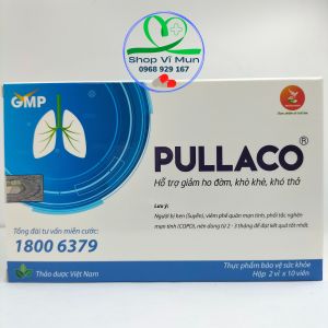 PULLACO giúp bổ phế long đờm giảm ho hộp 20 viên