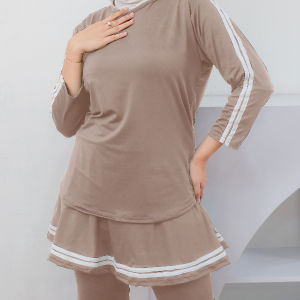 Setelan Olahraga Legging Rok | One Set Jersey Tenis Zumba / Setelan Olahraga Wanita