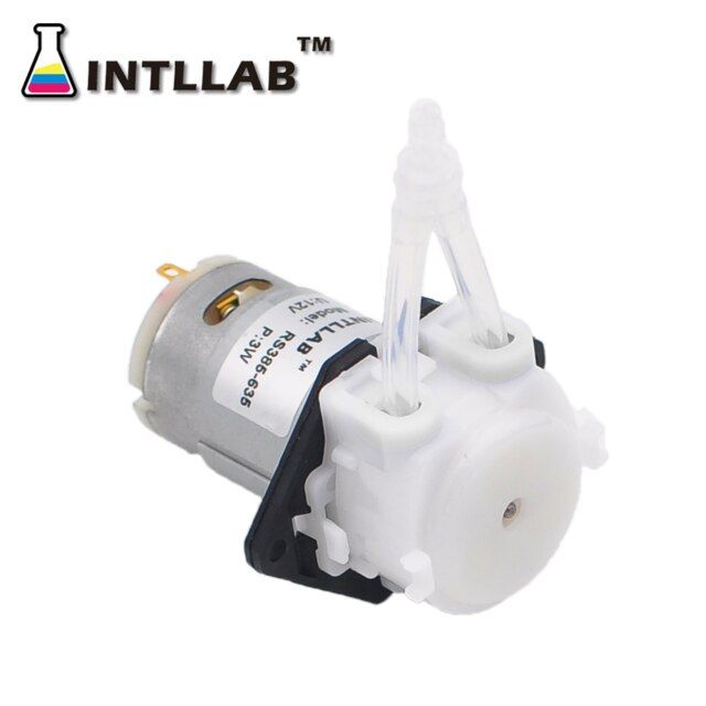 New 】 yu5815844814814714 Intllab 12v Dc Peristaltic Liquid Pump Dosing
