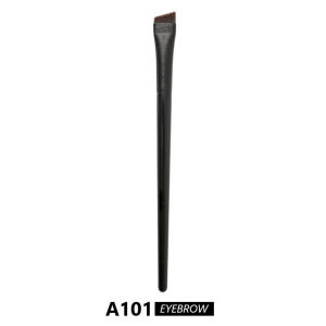 Kuas Eyeliner / Kuas Eyebrow / Kuas Alis Mata Bulu Pipih Hitam Make Up Ultra-Thin Precision Firming Knife-Edge Fine Eyeliner Brush Untuk Alat Makeup / KUAS MAKE UP ALIS / brush make up eyeshadow DMO S10