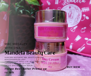 Paket Lengkap Glow Skincare MBC Mbeauty Mandela Beauty Care With DNA UV Filter Paket Acne Bisa COD
