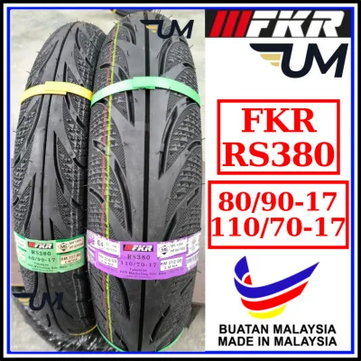 FKR TYRE RS380 TUBELESS BUNGA MAXXIS DIAMOND 70/90-17 80 110 120 17 MA3D RS 380 TAYAR TIRE TIRES TYRES 100% ORIGINAL