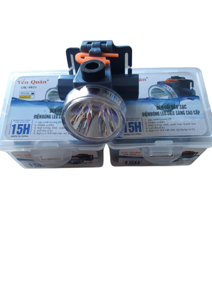 Đèn pin đội đầu yến quân 9811, siêu sáng ( ánh sáng trắng)