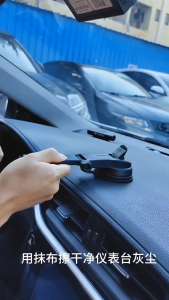 Car Suction Cup/ Hook Type Mount Phone Holder Dashboard Air Vent Mount Phone Holder Automotive 360 Degree Rotating Stand