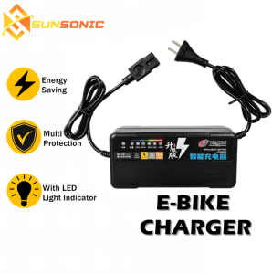 Upgraded Version Electric Vehicle EBike Charger 48V20AH 60V20AH 72V20AH For Lead Acid Battery Charger for 220V US Plug