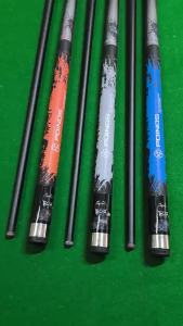 Black Technology Carbon Billiard Cue XP Poison Billiard Cue American Nine Ball 12.5mm Big Head Chinese Black Eight Pool Cue